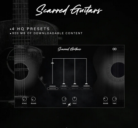 Infinite Audio Scarred Guitars VSTi WiN MacOSX